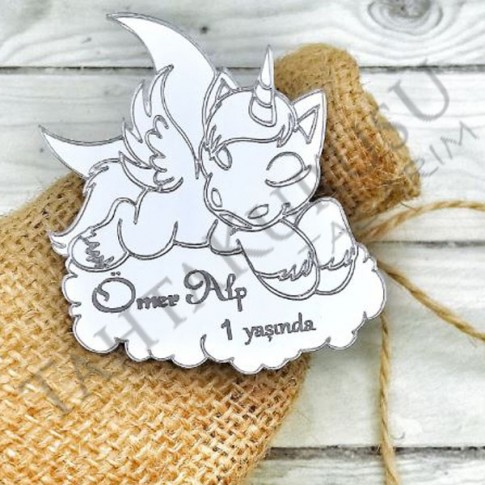 Pleksi ayna lazer kesim unicorn 2